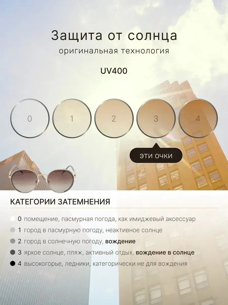 FURLUX | Женские солнцезащитные очки | Эфира