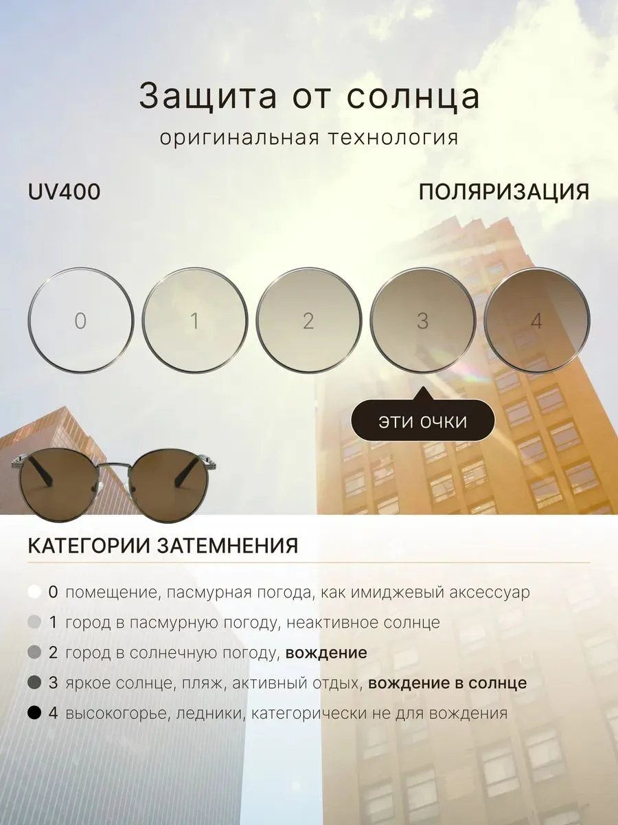 ALESE | Женские солнцезащитные очки | Элегия