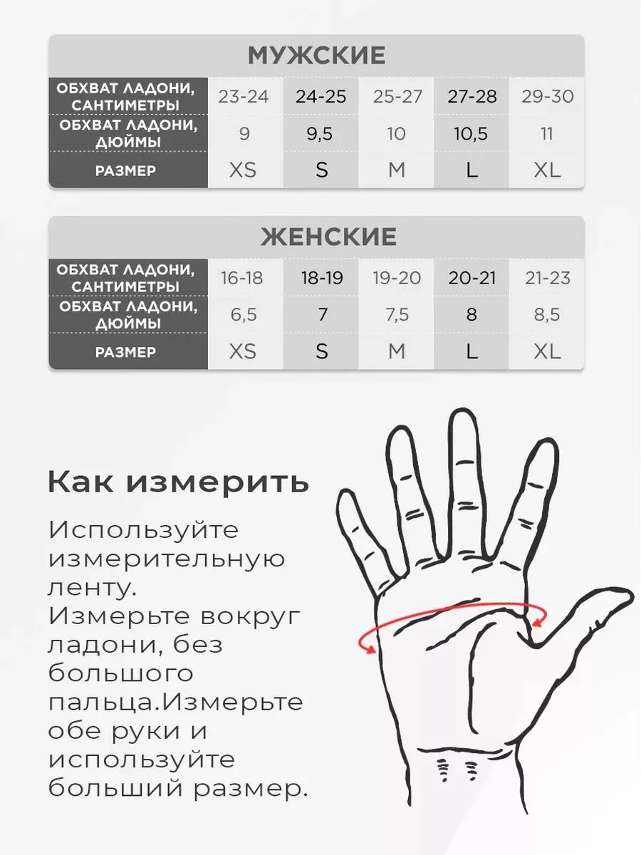 SEPORI | Мужские утепленные кожаные перчатки | Ледник